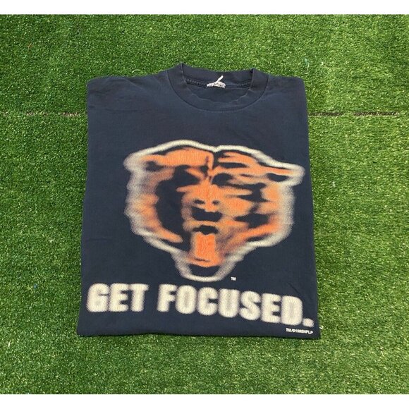 NFL Other - Vintage Chicago Bears shirt mens large blue orange 90s short sleeve unisex 18